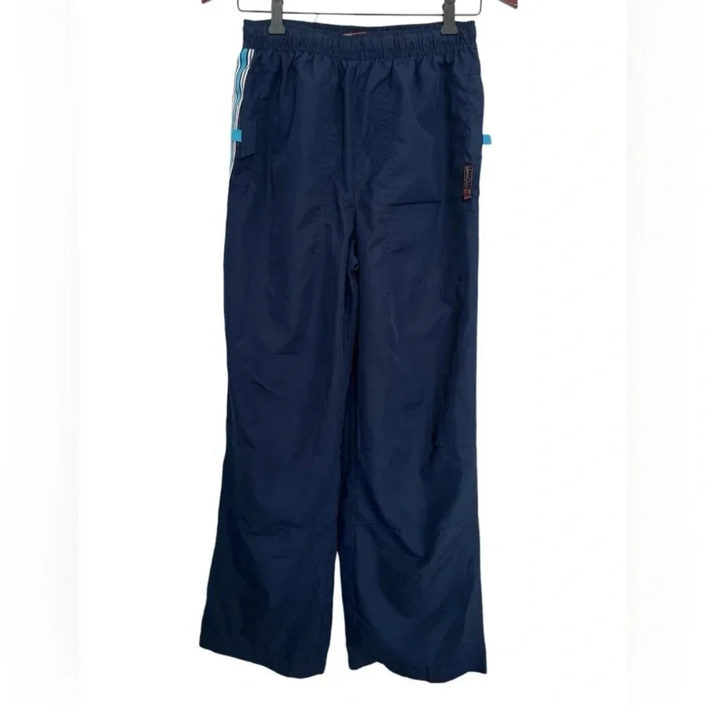 FREE with any purchase West coast blue stripes athletic windbraker pants sz S